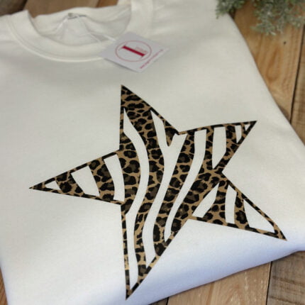 MONO COLOUR ZEBRA STAR
